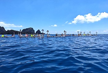 蘭嶼拼板舟體驗．傻個子背包客棧